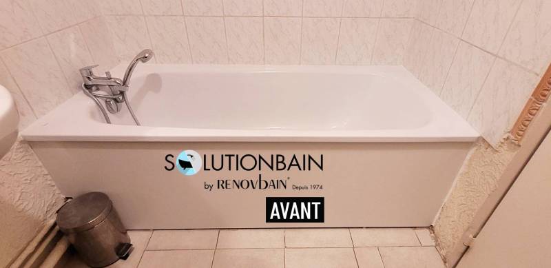 Ouverture de baignoire et installation d’une porte anti-éclaboussure